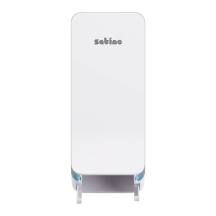 Satino system toiletpapierdispenser wit voor dubbele rollen