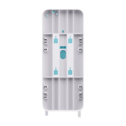 Satino system toiletpapierdispenser wit voor dubbele rollen