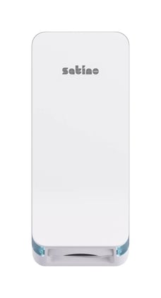 Satino toiletpapierdispenser losse vellen wit 