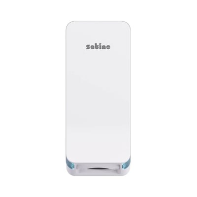 Satino toiletpapierdispenser losse vellen wit 