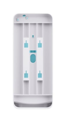 Satino toiletpapierdispenser losse vellen wit 