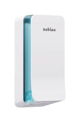 Satino toiletpapierdispenser losse vellen wit 