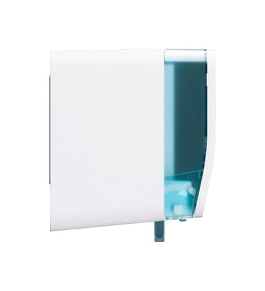 Satino dispenser dubbele rol toiletpapier wit  