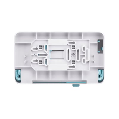 Satino dispenser dubbele rol toiletpapier wit  