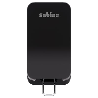 Satino Clean&Care Hyginity zeepdispenser zwart voor 500ml cartridges
