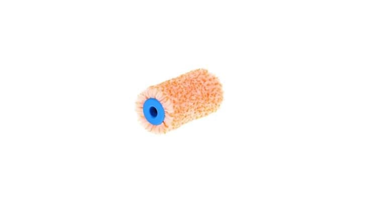 CaluPaint verfrol 5cm Profi-Mix  oranje 6mm poolhoogte per stuk verpakt