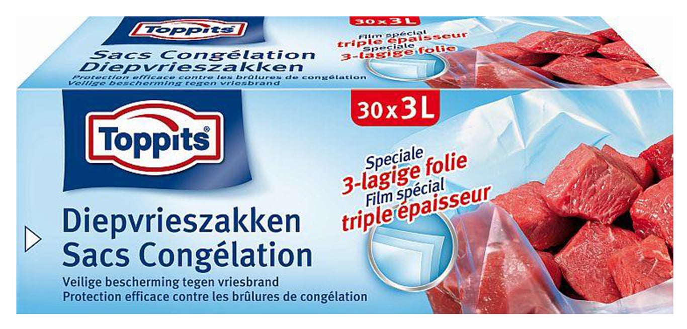Toppits Diepvrieszak