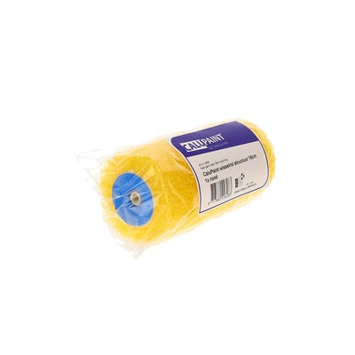 CaluPaint verfrol 18cm structuur  geel 12mm poolhoogte 1x rond 