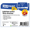 CaluPaint verfrol 18cm structuur  geel 12mm poolhoogte 1x rond 