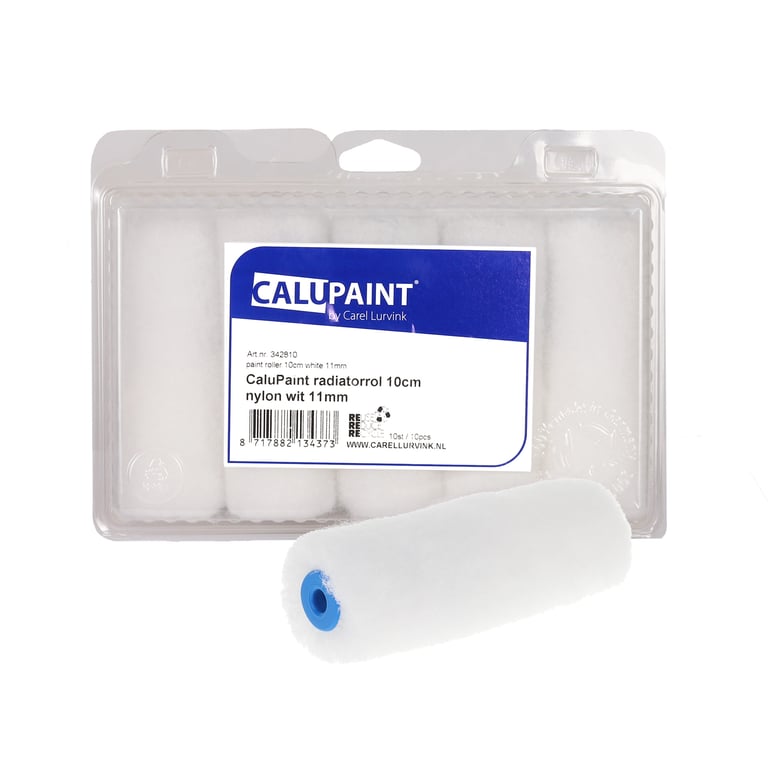 CaluPaint verfrol nylon wit 11mm poolhoogte
