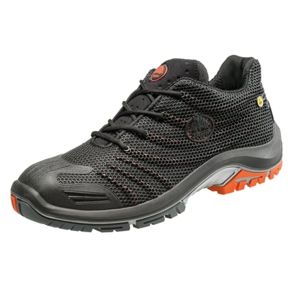 Bata Zip S1P ESD veiligheidsschoen laag zwart