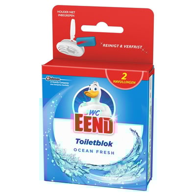 WC Eend toiletblok navulling Duo Ocean Fresh 
