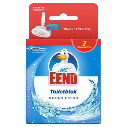 WC Eend toiletblok navulling Duo Ocean Fresh