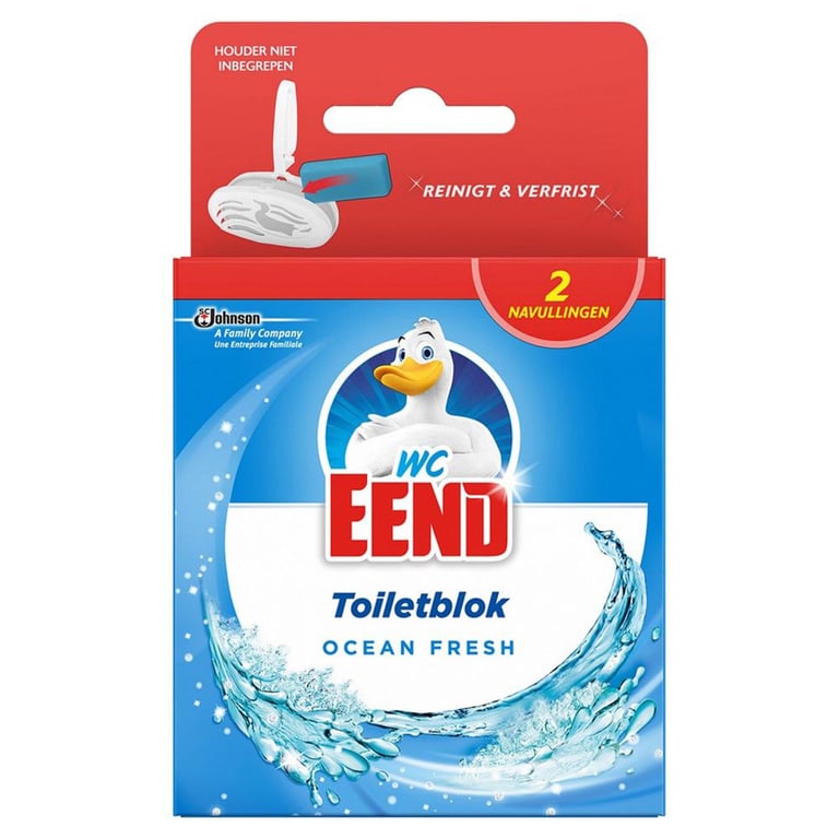 WC Eend toiletblok navulling Duo Ocean Fresh