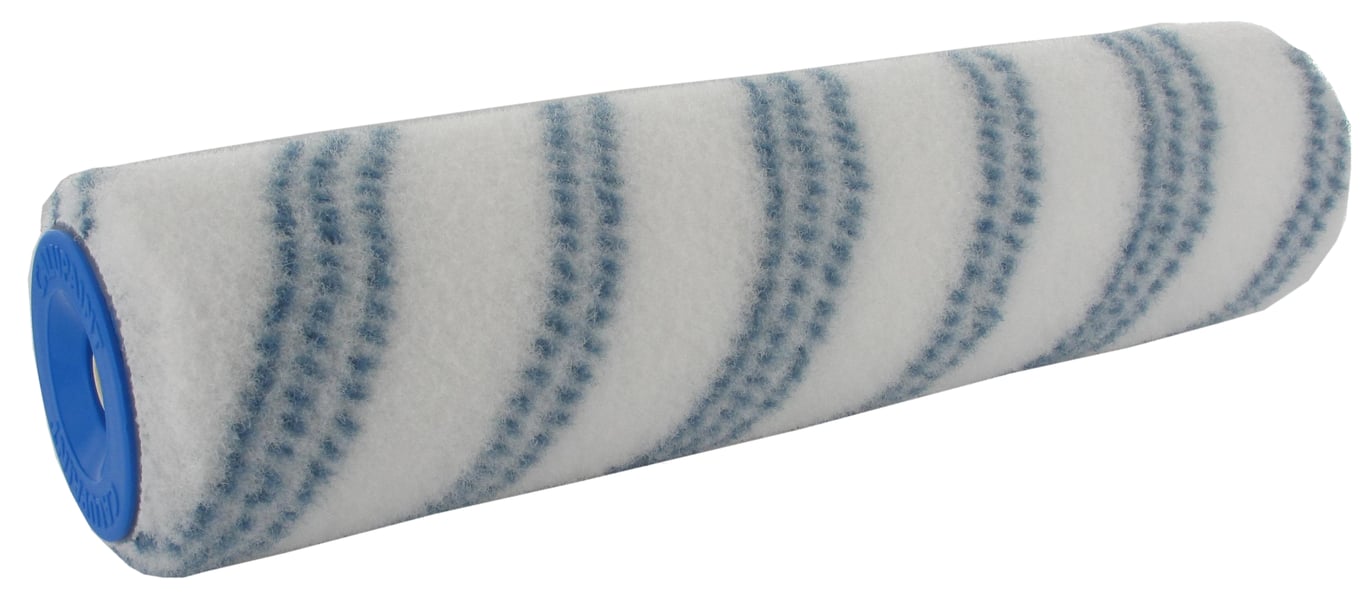 CaluPaint verfrol nylon dubbele blauwe streep 8mm poolhoogte