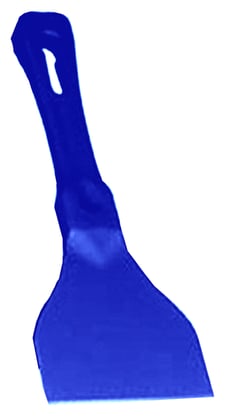 Detectamet handschraper 100mm blauw