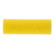 CaluPaint verfrol 10cm structuur geel met zwarte kern 9mm poolhoogte