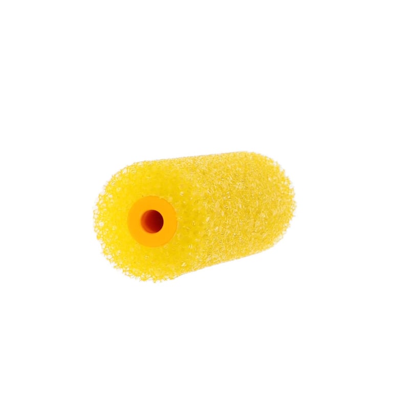 CaluPaint verfrol 18cm structuur geel 12mm poolhoogte 1x rond