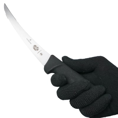 Victorinox uitbeenmes 15cm gebogen zwart 