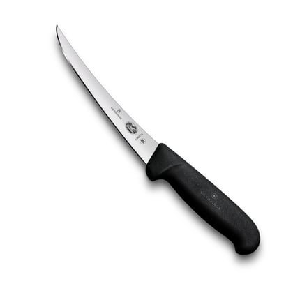 Victorinox uitbeenmes 15cm gebogen zwart 