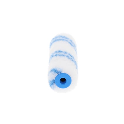 CaluPaint verfrol 10cm nylon dubbele blauwe streep 8mm poolhoogte