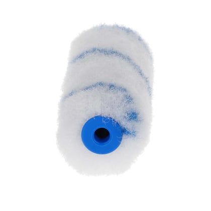 CaluPaint verfrol 10cm nylon blauwe streep 14mm poolhoogte verpakt in blister