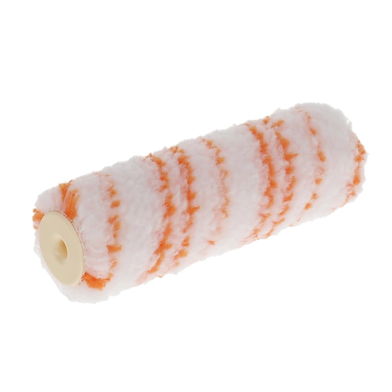 CaluPaint verfrol universeel wit/oranje 13mm poolhoogte met harde kern