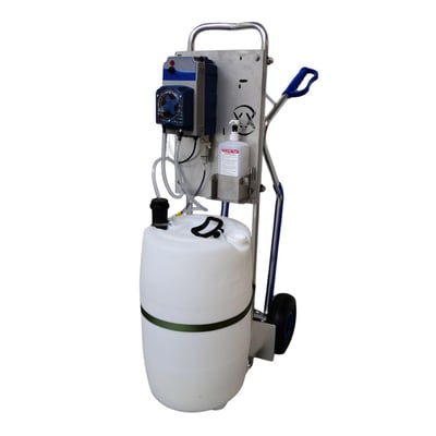 Flexxotrolley mobiele desinfectie-unit incl. Flexxopomp