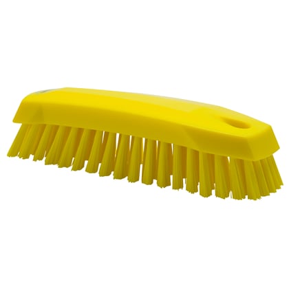 Vikan kleine werkborstel zacht hygiënisch geel
