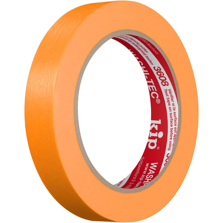 Kip 3608 FineLine Washi-tec tape standaard kwaliteit oranje