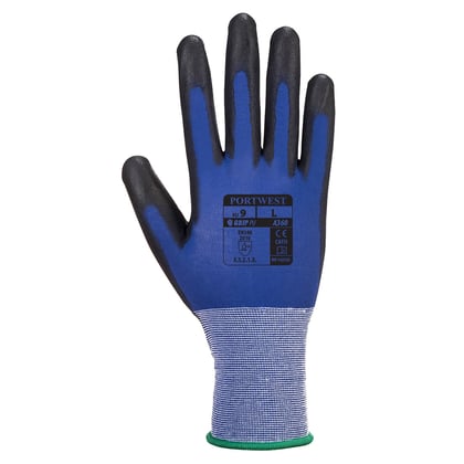 Portwest A360 Senti-Flex handschoen  blauw/zwart maat S