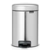 Brabantia pedaalemmer 3ltr Matt Steel Fingerprint Proof