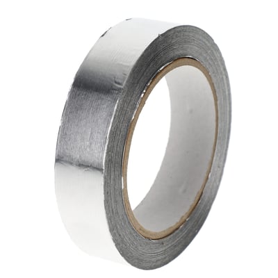 Aluminium tape met liner 25mmx50mtr 