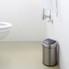 Brabantia wand Touch Bin 3ltr matt steel Finger Proof
