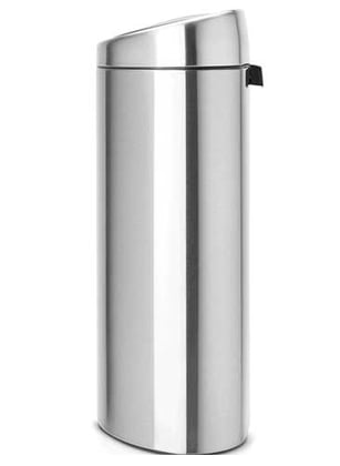 Brabantia Twin Bin 10/23ltr mat rvs 2 kunststof binnenemmers