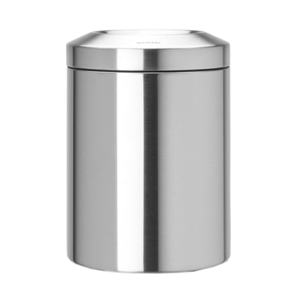 Brabantia Flame Guard prullenbak matt steel 7ltr