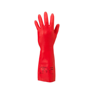Ansell AlphaTec Solvex 37-900 nitril handschoen rood maat 7
