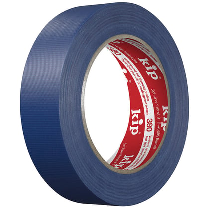 Kip 380 Textiel FineLine tape 30mmx50mtr blauw 