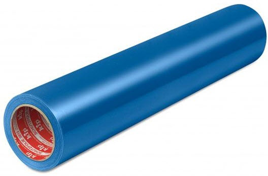 Kip 3813 beschermfolie blauw 250mmx100mtr