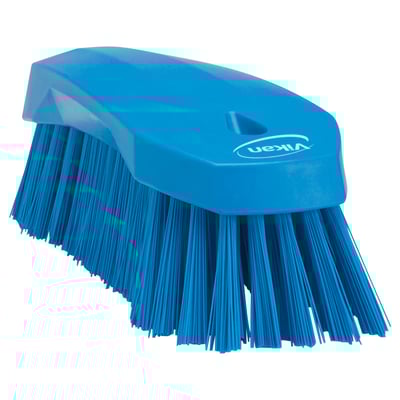 Vikan grote werkborstel hard blauw