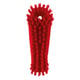 Vikan grote werkborstel hard rood
