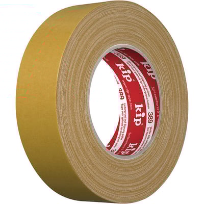 Kip 389 tappijt tape voor beursbouw beige 38mm x25mtr