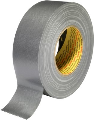 3M Linnen Duct Tape 38mmx50mtr zwart