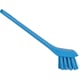 Vikan kleine borstel hard 150mm met schraper blauw