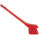 Vikan kleine borstel hard 150mm met schraper rood