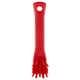 Vikan kleine borstel hard 150mm met schraper rood