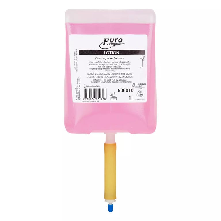 Euro lotion handzeep 1ltr t.b.v. dispenser