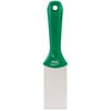 Vikan handschraper met RVS blad groen 50x235mm