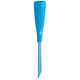 Vikan handschraper nylon met schroefdraad blauw 100x235mm