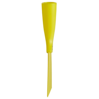 Vikan handschraper nylon met schroefdraad geel 100x235mm